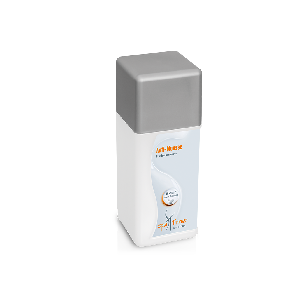 Anti-Mousse SpaTime - Liquide concentré pour éliminer la mousse de votre spa - Bayrol | Planète spa