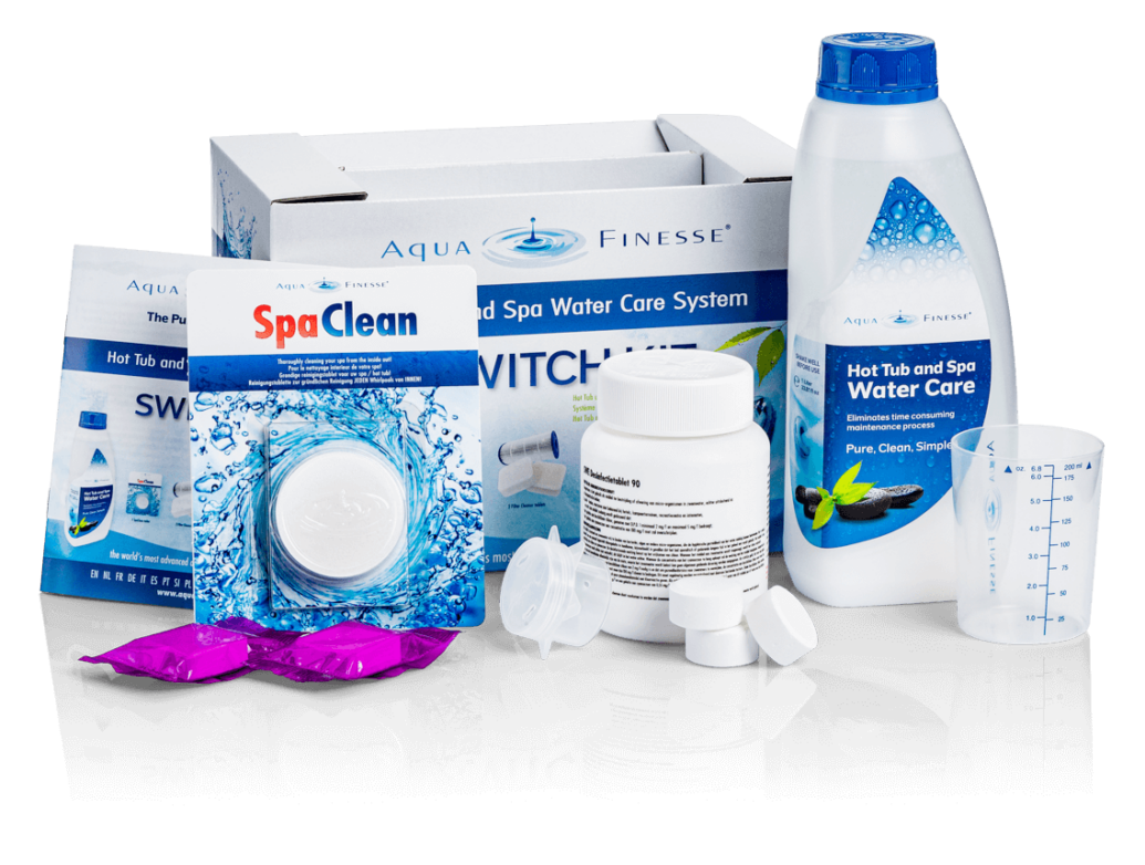 Pack Aquafinesse – Kit de transition pour spa - Aquafinesse | Planète spa