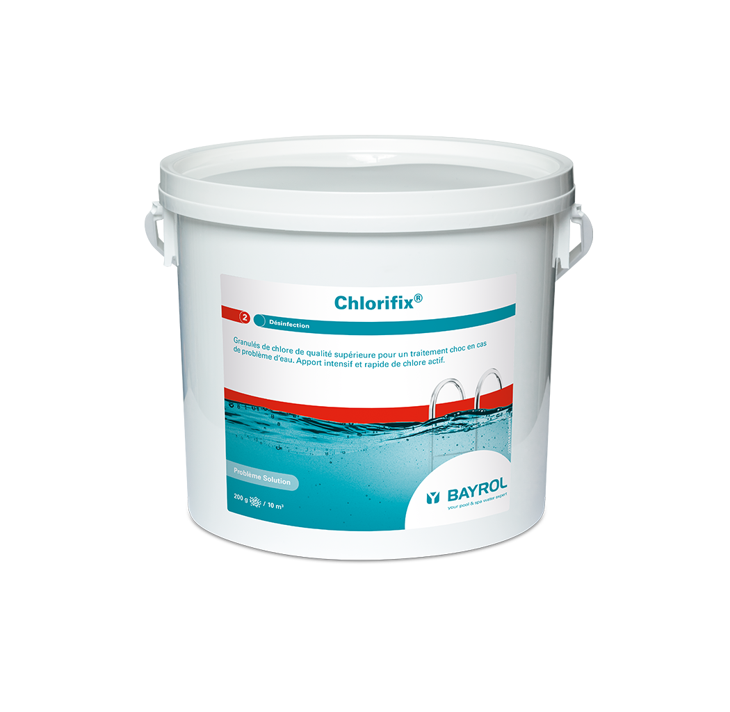 Chlorifix® - Granulés de qualité supérieure de chlore pour un traitement choc